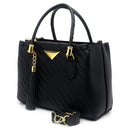 Bolsa Feminina Média Shopbag Bordada Linea