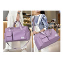 Bolsa Mala viagem feminina de mão super grande capacidade leve bolsa fitness portátil BH-11682