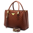 Bolsa Feminina Média Shopbag Bordada Linea