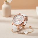 Conjunto Relógio Feminino Quartz e Jóia LUXO