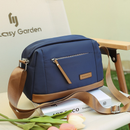 Bolsa carteiro feminina à prova d'água e resistente ao desgaste disponível em uma variedade de cores