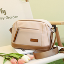 Bolsa carteiro feminina à prova d'água e resistente ao desgaste disponível em uma variedade de cores