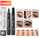 Caneta Microblading Fio a Fio Preenche Falhas da Sobrancelhas e Barba À Prova D’Água