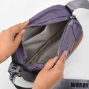 Bolsa carteiro feminina à prova d'água e resistente ao desgaste disponível em uma variedade de cores