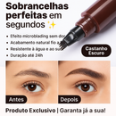 Caneta Microblading Fio a Fio Preenche Falhas da Sobrancelhas e Barba À Prova D’Água