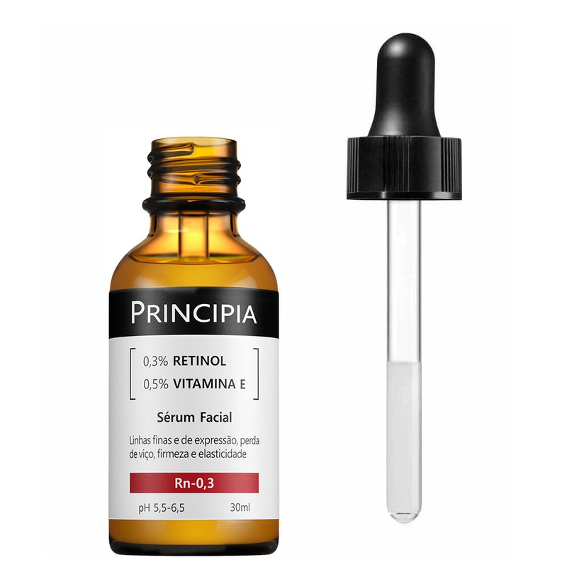 Sérum Principia Retinol 0,3% + Vitamina E - Rn-0,3 Skincare