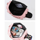 Bolsa Mala viagem feminina de mão super grande capacidade leve bolsa fitness portátil BH-11682