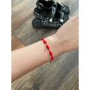 Pulseira Vermelha 7 Nós Kabbalah Contra Mal Olhado Inveja Adulto/ Infantil