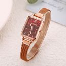 Relógio Feminino Square Mesh