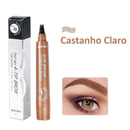 Caneta Microblading Fio a Fio Preenche Falhas da Sobrancelhas e Barba À Prova D’Água