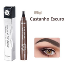 Caneta Microblading Fio a Fio Preenche Falhas da Sobrancelhas e Barba À Prova D’Água