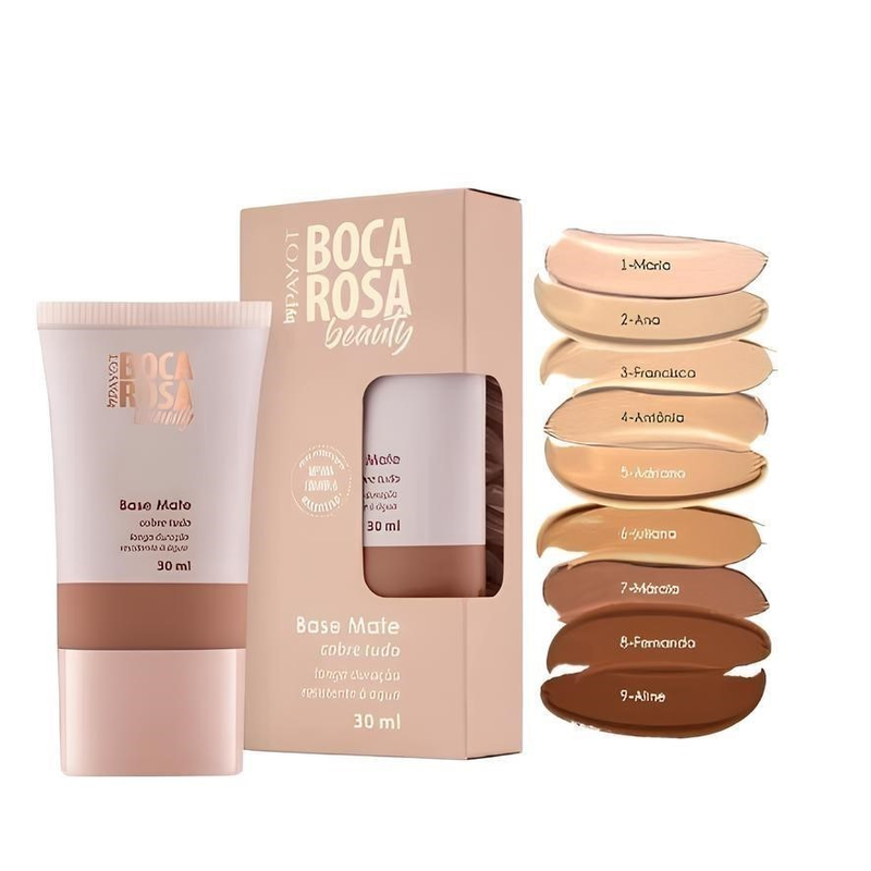 Base Mate Cobre Tudo 30ml Boca / Rosa Beauty