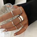 Conjunto de Anéis Vintage