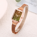 Relógio Feminino Square Mesh