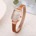Relógio Feminino Square Mesh